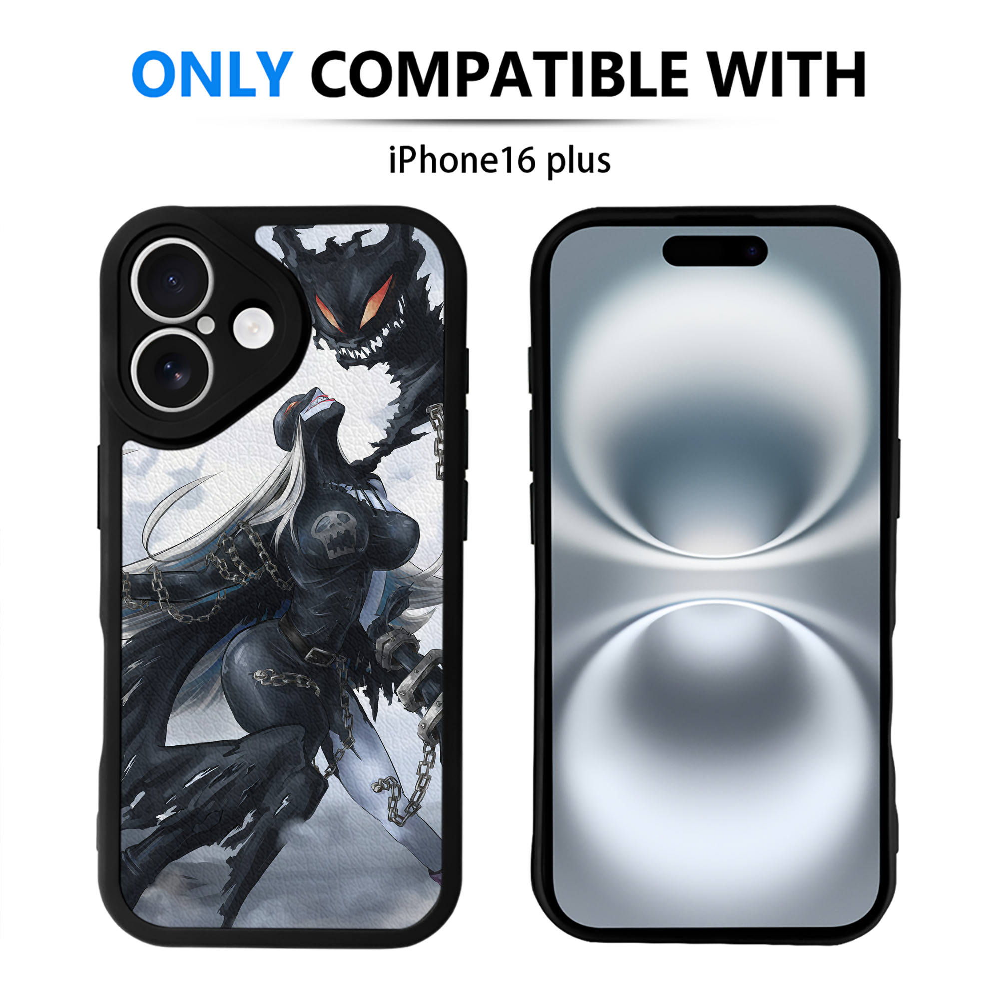 （画像用） Digimon デジタルモンスター/デジモン 【iPhone 16シリーズ対応】シリコンスマホケース（レザー調） 材質：シリコン